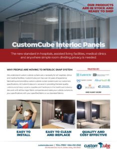 First page of Custom Cube One Sheet