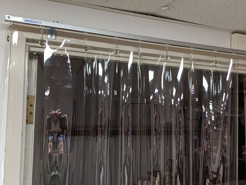 Office clear partition